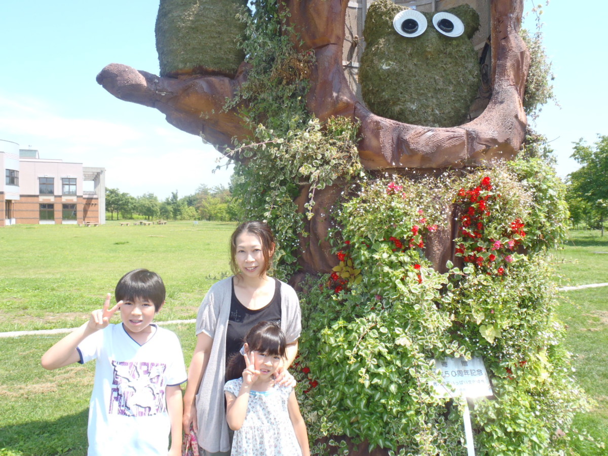 漁川にたくさんの鮭がのぼってくるのにビックリ！