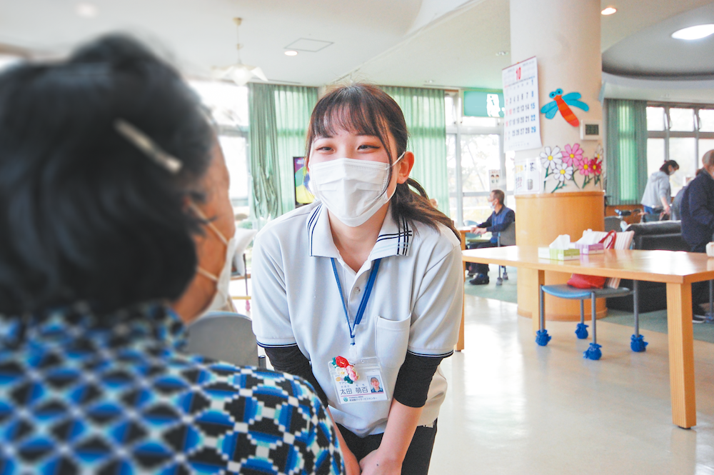 きっかけは、高校時代のボランティア活動