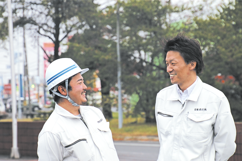 常務取締役 宮内 晃嗣さん(写真右)